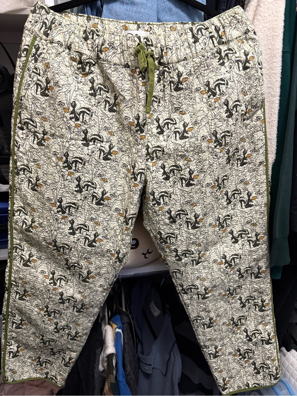 Disney Bambi quilted pants
